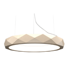 Accord Lighting 1357LED.48 Facet Accord Pendant in Organic Cappuccino