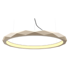 Accord Lighting 1354LED.48 Facet Accord Pendant in Organic Cappuccino