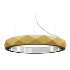 Accord Lighting 1357LED.49 Facet Accord Pendant in Organic Gold