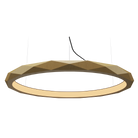 Accord Lighting 1354LED.49 Facet Accord Pendant in Organic Gold