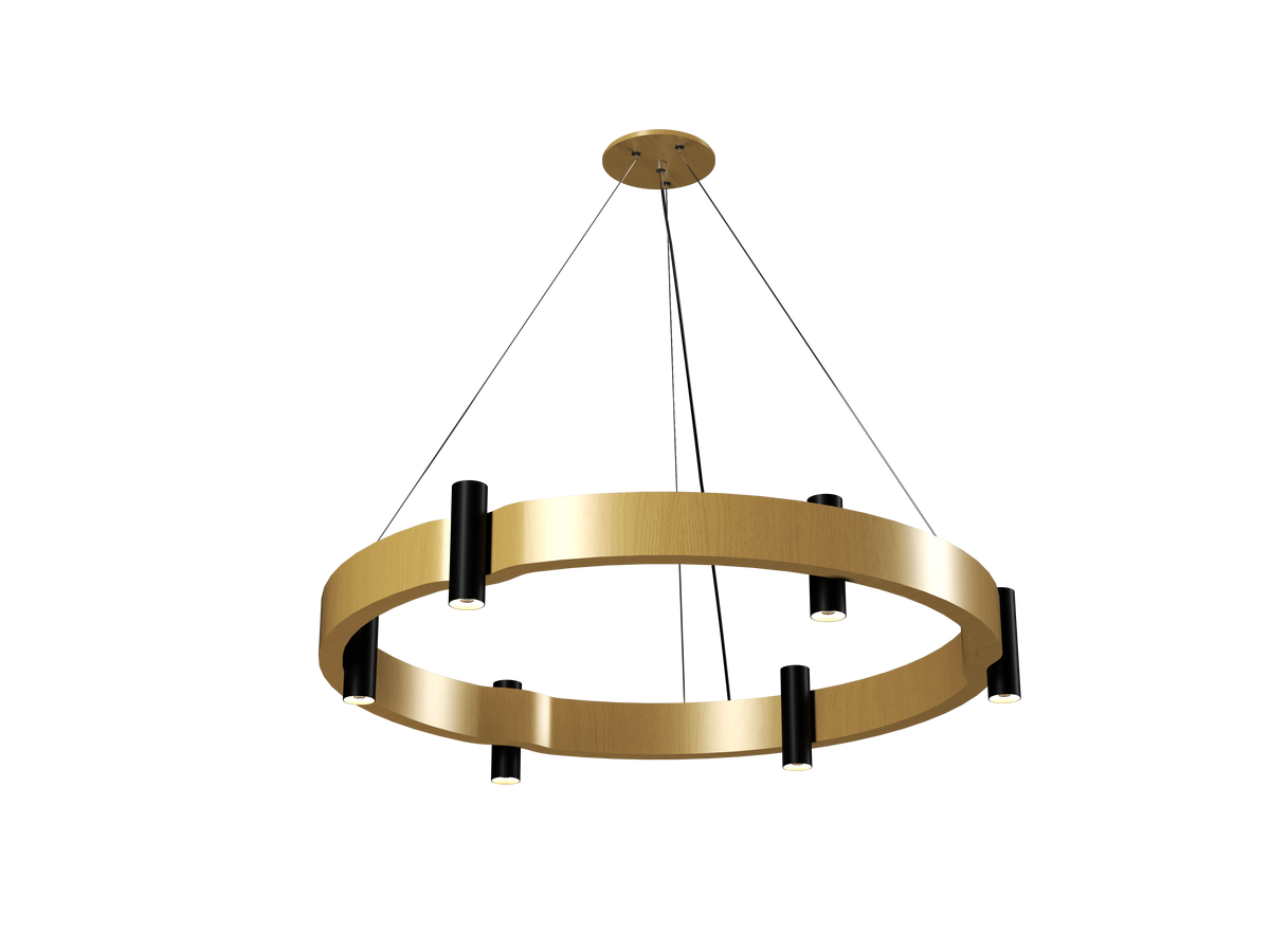 Accord Lighting 1497.49 Flow Accord Suspension en or biologique