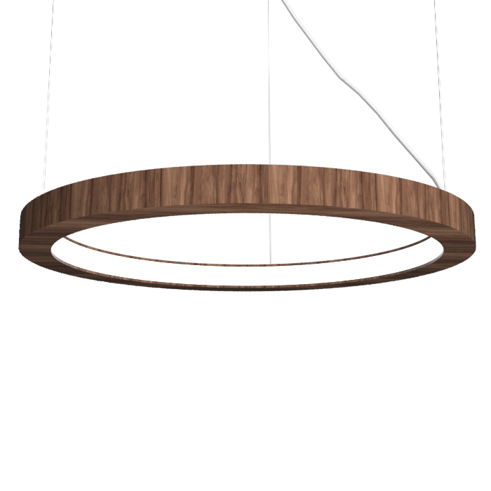 Cadre Accord Lighting 1415LED.18 Accord Suspension en noyer américain