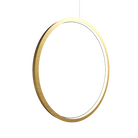 Accord Lighting 1294LED.49 Frame Accord Pendant in Organic Gold
