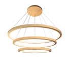 Accord Lighting 1414LED.34 Frame Trio Cylindrical Pendant in Maple