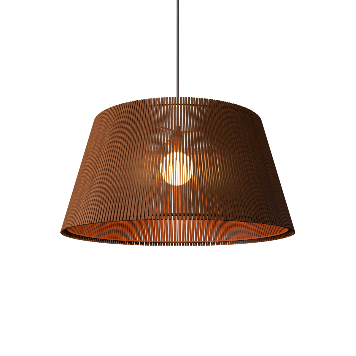 Accord Lighting 1487.06 Living Hinges Accord Pendant in Imbuia