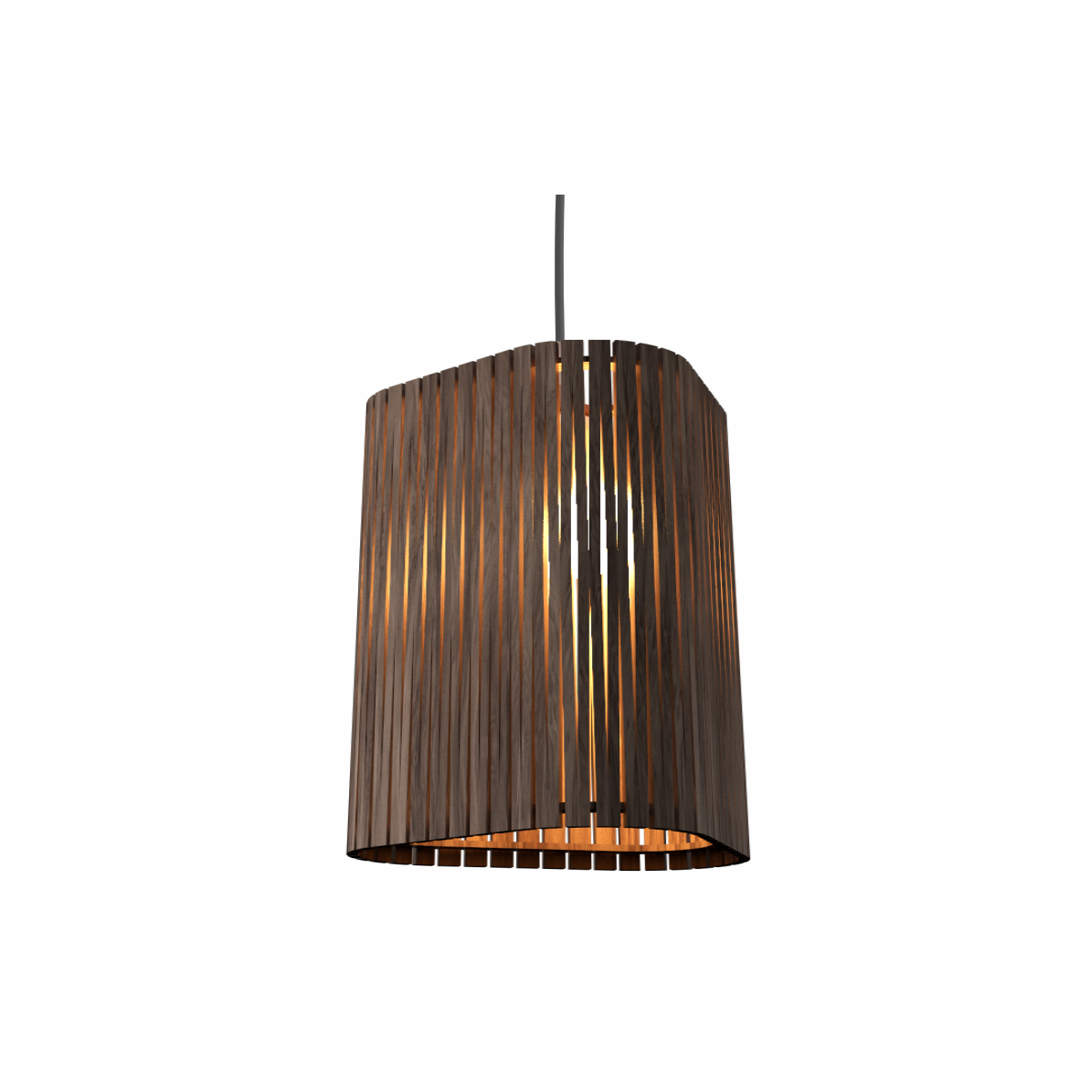 Accord Lighting 1481.18 Living Hinges Accord Pendant in American Walnut