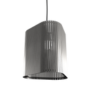 Accord Lighting 1481.50 Living Hinges Accord Pendant in Organic Grey