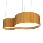 Accord Lighting 285LED.12 Organic Accord Suspension en teck