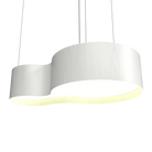 Accord Lighting 285LED.47 Organic Accord Suspension en blanc biologique