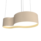 Accord Lighting 285LED.48 Organic Accord Suspension dans un cappuccino bio
