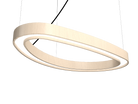 Accord Lighting 1329LED.48 Organic Accord Suspension dans un cappuccino bio