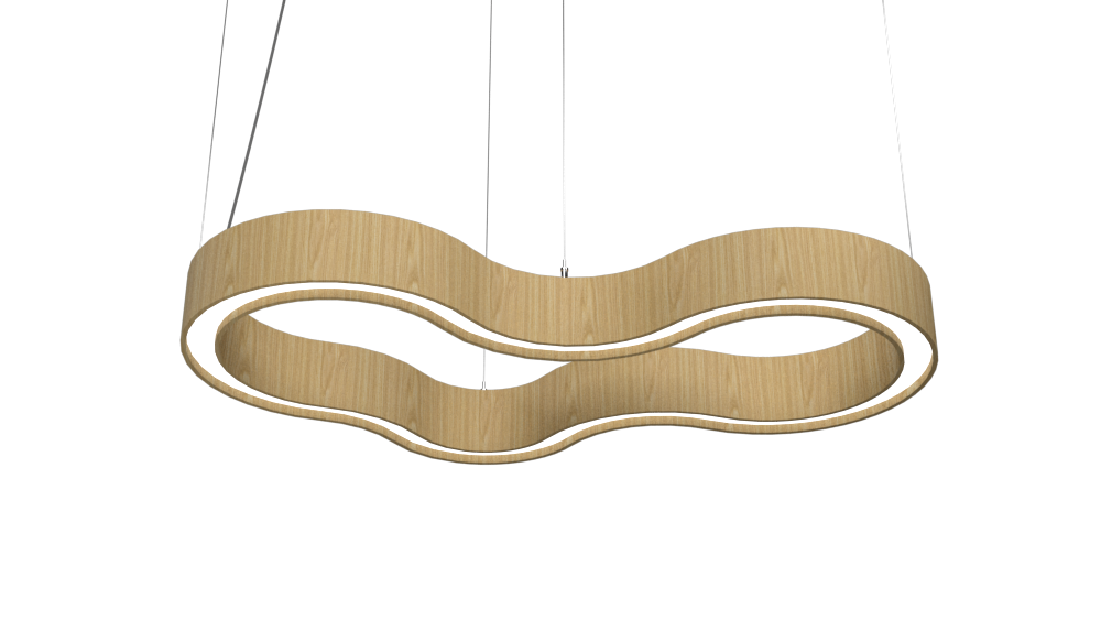 Accord Lighting 1345LED.45 Organic Accord Pendant in Sand