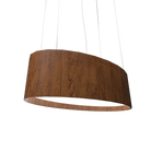 Accord Lighting 287LED.06 Oval Accord Pendant in Imbuia