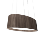 Accord Lighting 287LED.18 Oval Accord Pendant in American Walnut