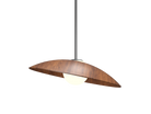 Accord Lighting 1515.06 Oyster Accord Pendant in Imbuia
