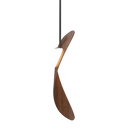 Accord Lighting 1511.06 Oyster Accord Pendant in Imbuia