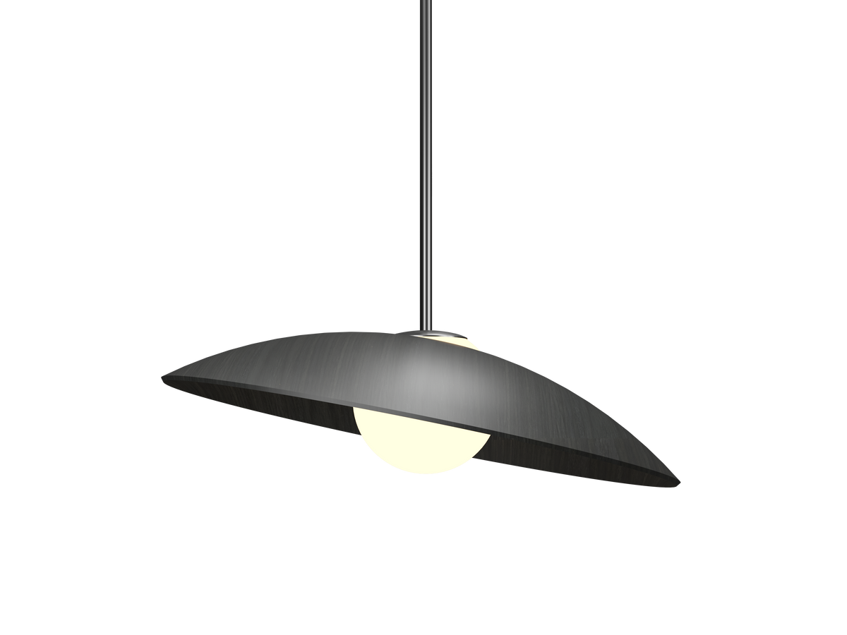 Accord Lighting 1515.44 Oyster Accord Pendant in Charcoal