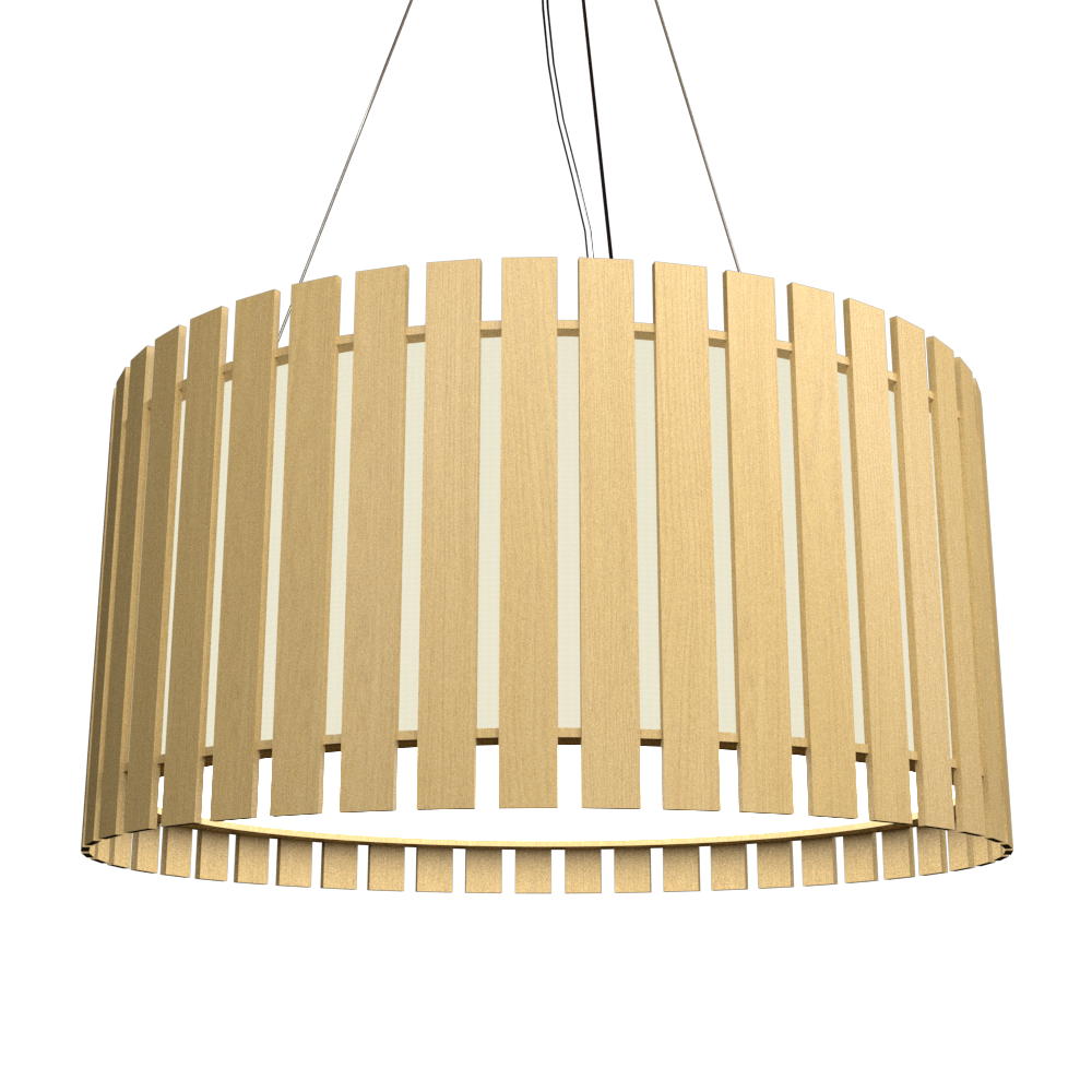 Accord Lighting 1094LED.49 Accord à lattes Suspension en or biologique