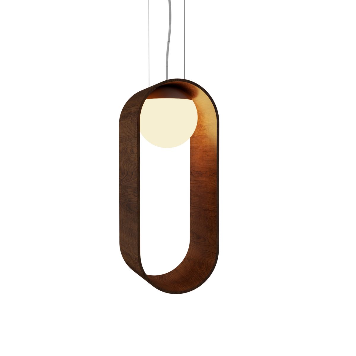 Accord Lighting 1466.06 Sfera Accord Pendant in Imbuia
