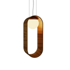 Accord Lighting 1466.12 Sfera Accord Pendant in Teak