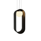 Accord Lighting 1466.44 Sfera Accord Pendant in Charcoal