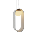 Accord Lighting 1466.47 Sfera Accord Pendant in Organic White