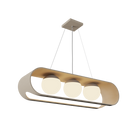 Accord Lighting 1448.48 Sfera Accord Pendant in Organic Cappuccino