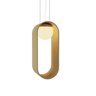 Accord Lighting 1466.49 Sfera Accord Pendant in Organic Gold