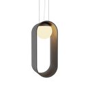 Accord Lighting 1466.50 Sfera Accord Pendant in Organic Grey