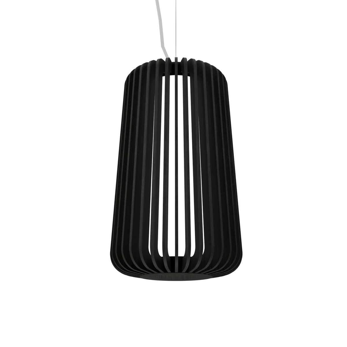 Accord Lighting 1427.44 Stecche Di Legno Accord Suspension au charbon