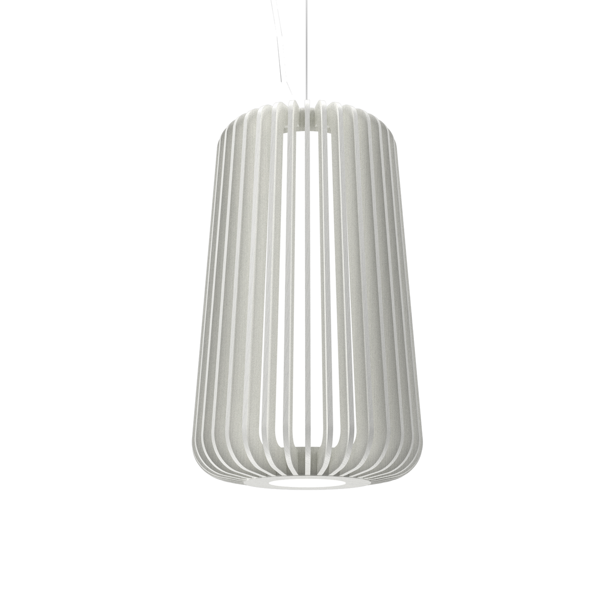 Accord Lighting 1427.47 Stecche Di Legno Accord Suspension en blanc biologique