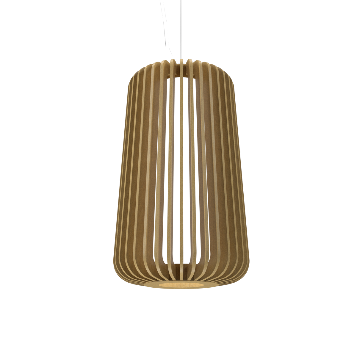 Accord Lighting 1427.49 Stecche Di Legno Accord Suspension en or biologique