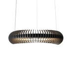 Accord Lighting 1533LED.50 Lampe de Legno Suspension en gris organique