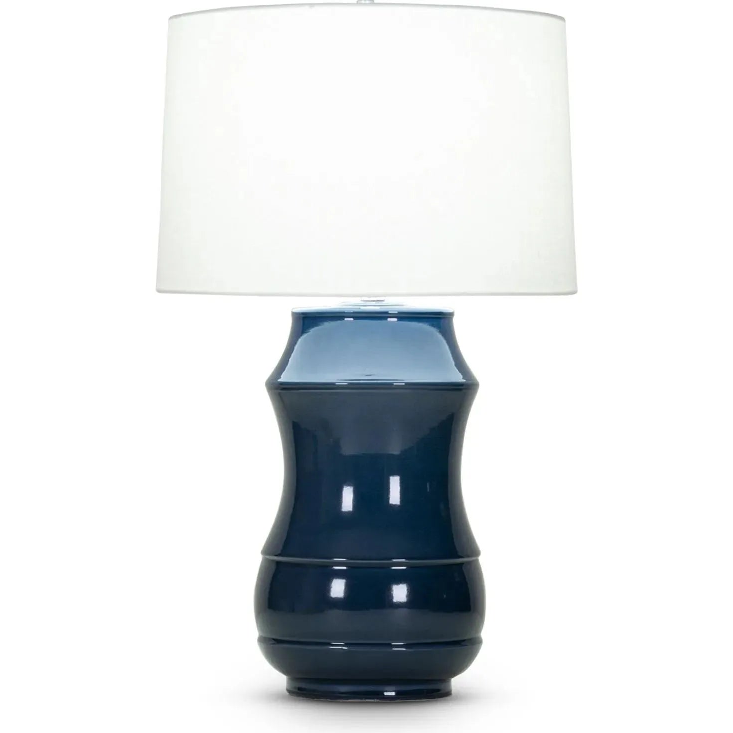 Flow Decor-4074-OWL-Table Lamps-Peterson-Blue