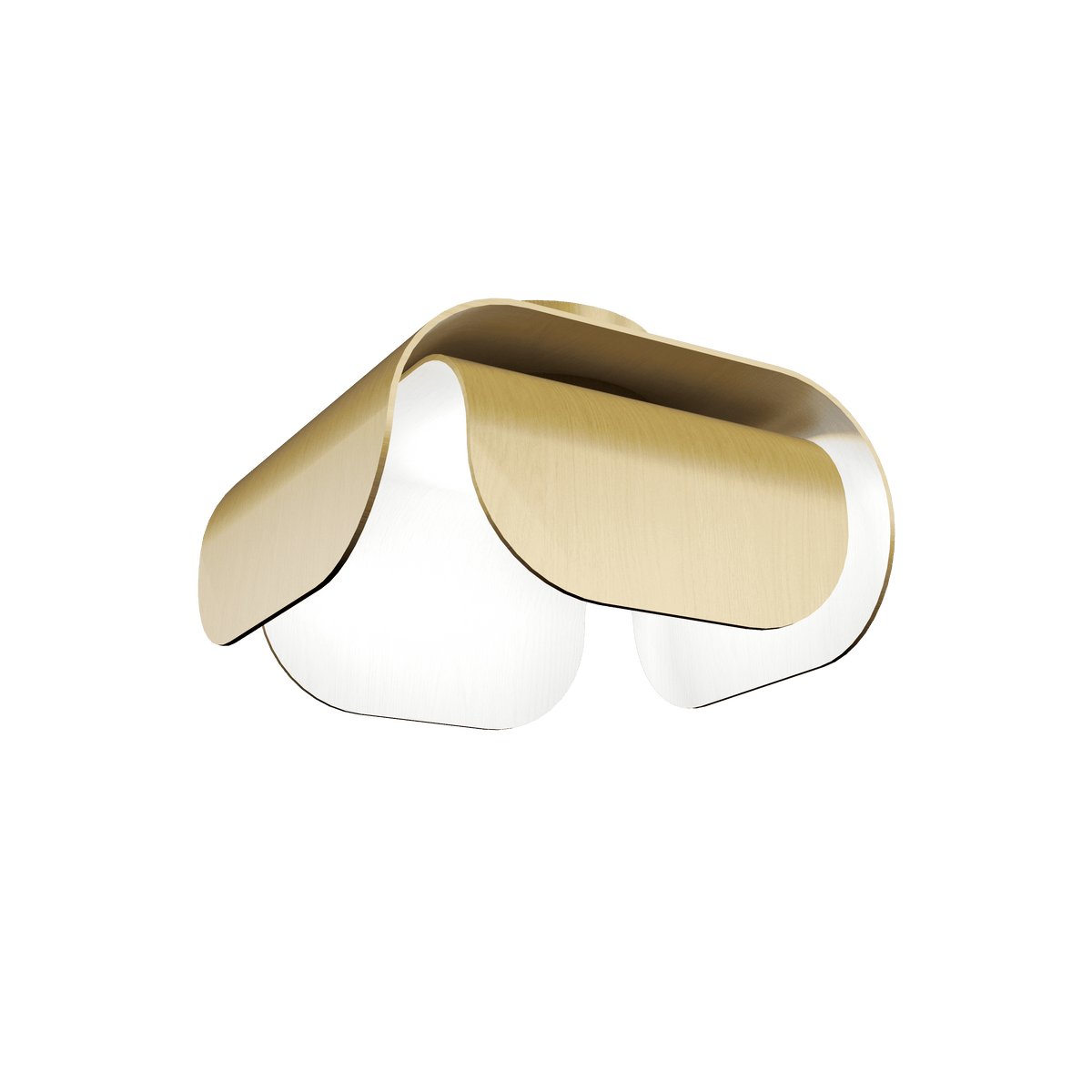 Plafonnier Accord Lighting 5115.49 Clean Accord en or organique