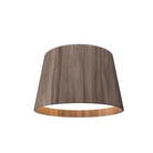 Accord Lighting 5100LED.18 Conical Accord Ceiling Mounted in American Walnut
