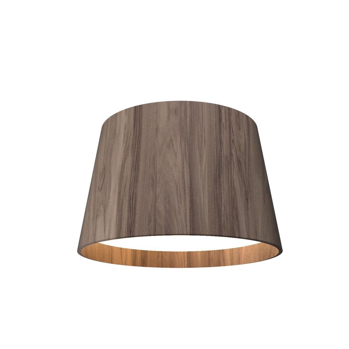 Accord Lighting 5100LED.18 Conical Accord Ceiling Mounted in American Walnut