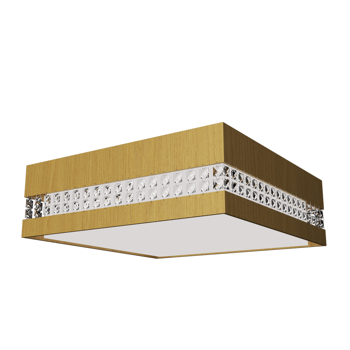 Accord Lighting 5027CLED.49 Crystals Accord Plafonnier en or organique