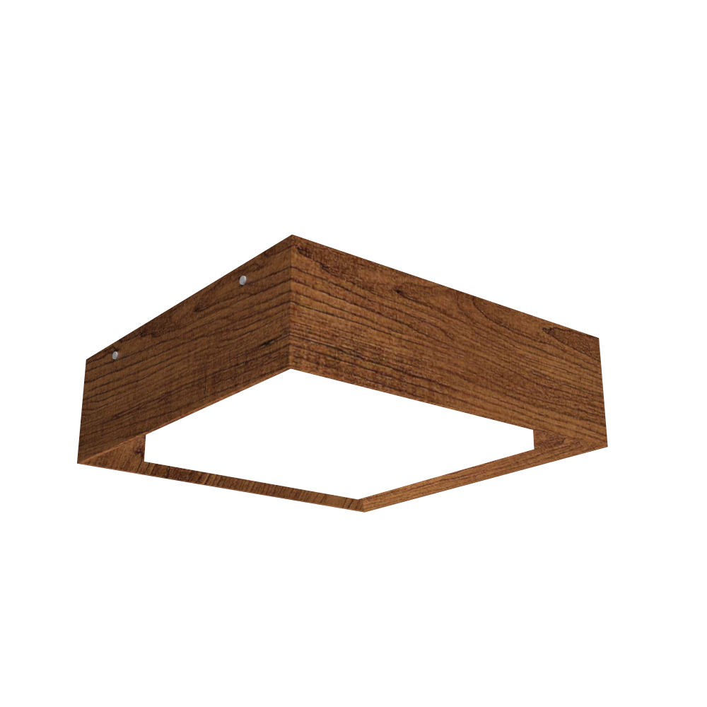 Accord Lighting 587LED.06 Squares Accord Ceiling Mounted in Imbuia