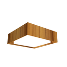 Accord Lighting 587LED.12 Squares Accord Ceiling Mounted in Teak