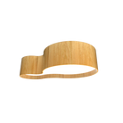 Plafonnier Accord Lighting 5064LED.09 Organic Accord en coloris Louro Freijo