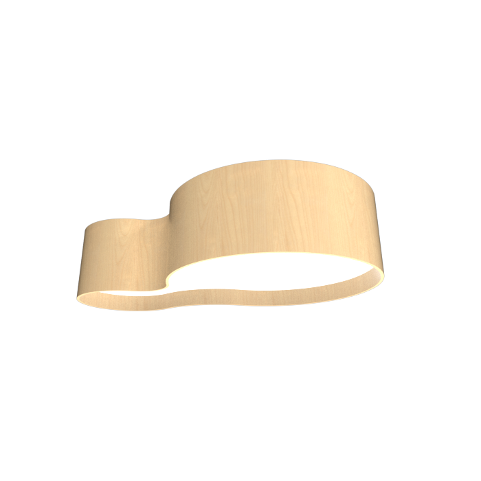 Plafonnier Accord Lighting 5064LED.34 Organic Accord en érable