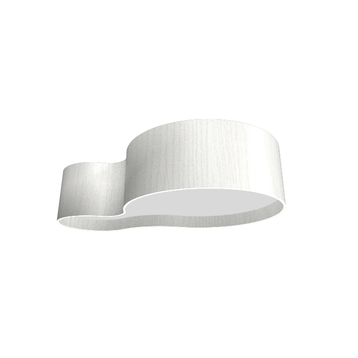 Plafonnier Accord Lighting 5064LED.47 Organic Accord, blanc organique