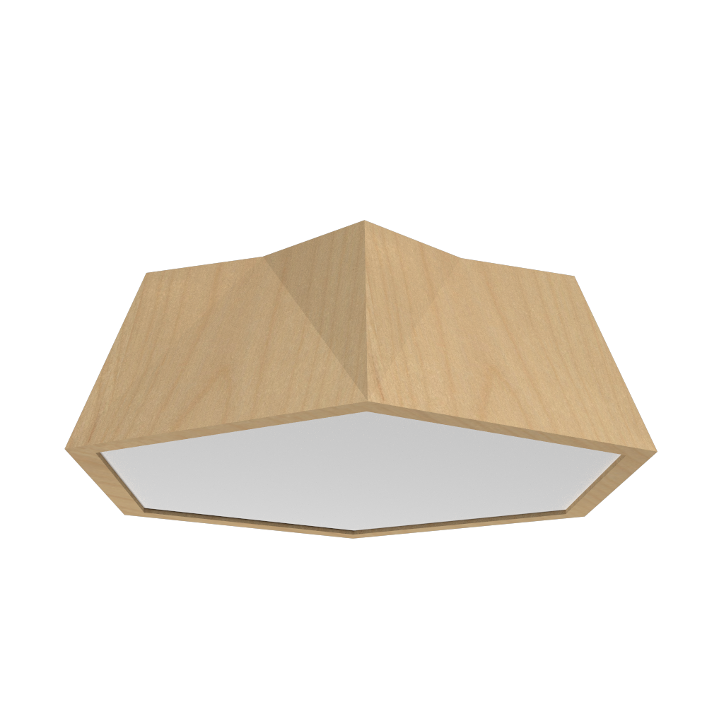 Plafonnier Accord Lighting 5063LED.34 Physalis Accord en érable
