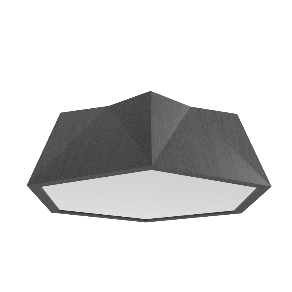 Plafonnier Accord Lighting 5063LED.50 Physalis Accord, coloris gris organique