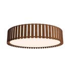Plafonnier Accord Lighting 5033LED.06 à lattes, coloris Imbuia