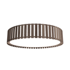 Plafonnier à lattes Accord Lighting 5033LED.18, finition noyer américain