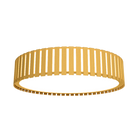 Plafonnier Accord Lighting 5033LED.49 à lattes, finition or organique