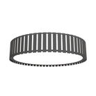 Plafonnier à lattes Accord Lighting 5033LED.50, coloris gris organique