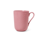 Lyngby Porcelæn 201974 Tasse couleur rhombe en rose